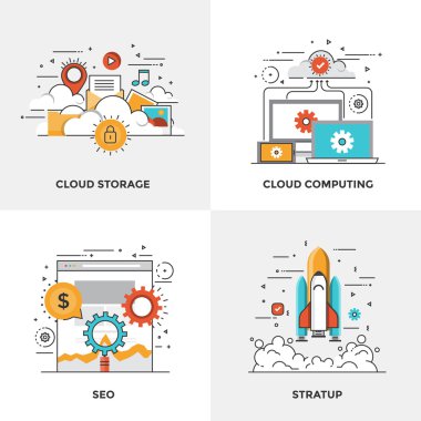 Düz çizgi Modern kavramları 