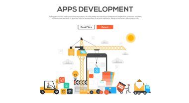 Düz tasarım grafik görüntü konsepti