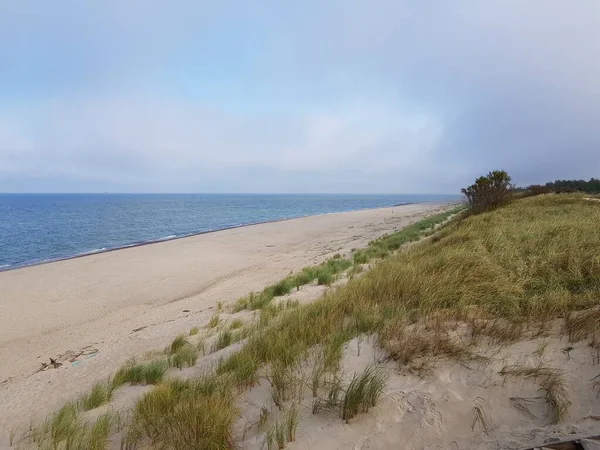 Песчаное Побережье Балтийского Моря — стоковое фото