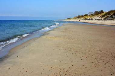 Baltık Denizi 'nin kumlu kıyıları