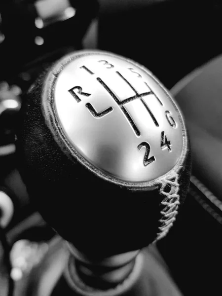 Gear Change Speeds Car — Stock Photo, Image