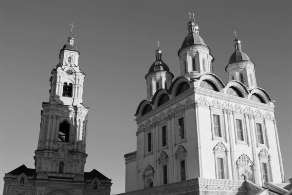 Chrześcijańska Katedra Prawosławna Kremlu Astrachana — Zdjęcie stockowe