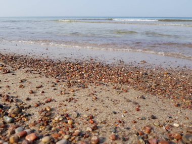 Baltık Denizi 'nin kumlu kıyısı