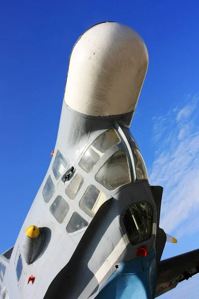 Fuselage Old Military Amphibious Aircraft — Stock Photo, Image