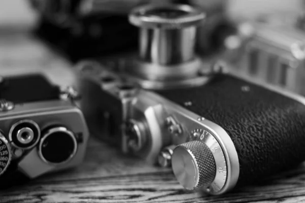 Vintage Film Kamera Styrrattar — Stockfoto