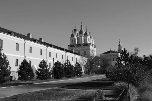 Христианский Православный Собор Астраханском Кремле — стоковое фото