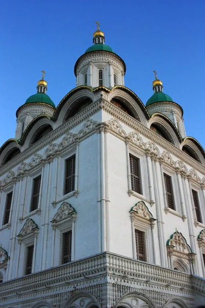 Astrakhan克里姆林宫的东正教大教堂 — 图库照片