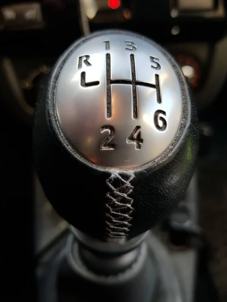 Shift lever gear in the car