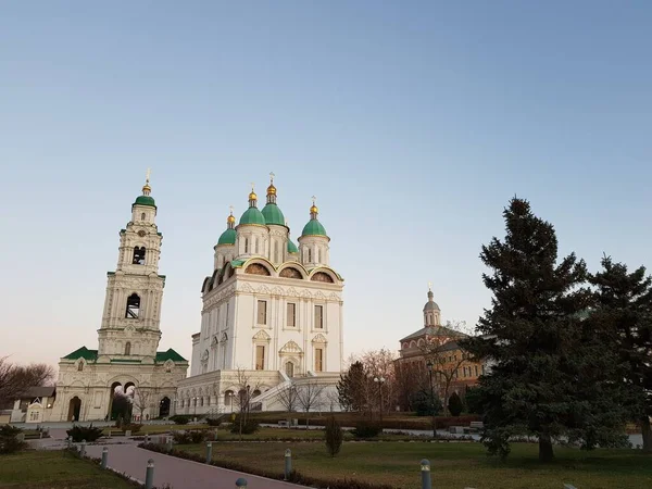 Oude Stenen Orthodoxe Christelijke Kathedraal — Stockfoto