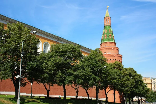 Torre Muro Del Kremlin Moscú — Foto de Stock