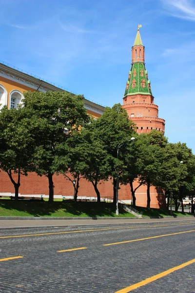 Moskova Kremlin Kulesi Duvarı — Stok fotoğraf