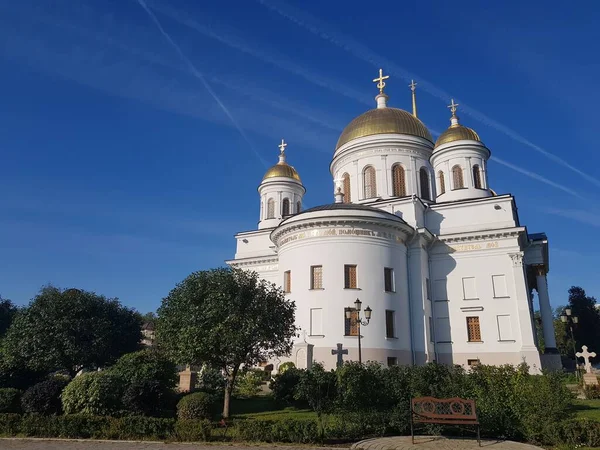 Oude Stenen Christelijk Orthodoxe Kerk — Stockfoto