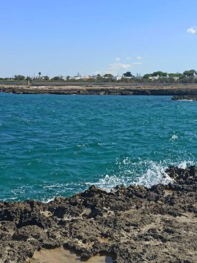 Akdeniz 'deki güzel sahil