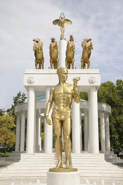 Skopje Monumentos e monumentos — Fotografia de Stock