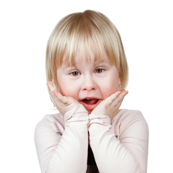 Imagem da menina bonito, close-up retrato — Fotografia de Stock