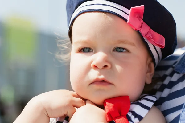 Niedliches Baby Mädchen Porträt — Stockfoto