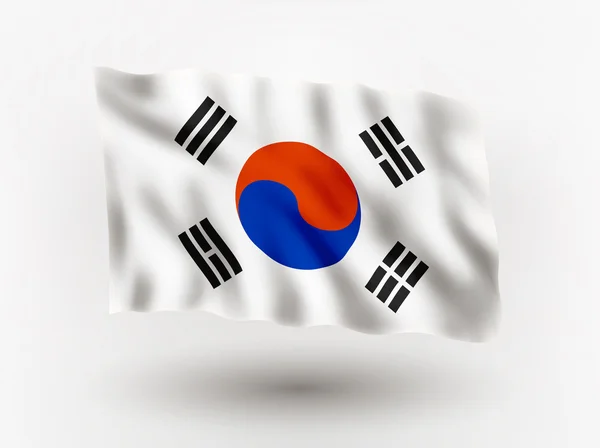 Flag of Korea. — Stock Vector