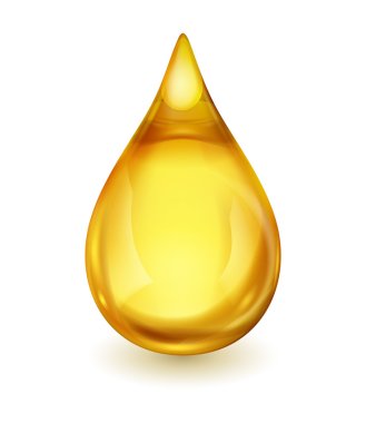 Drop of Oil or Fuel clipart