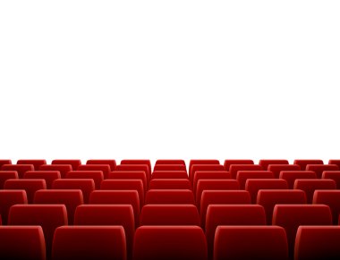 Row of Seats in Theatre clipart
