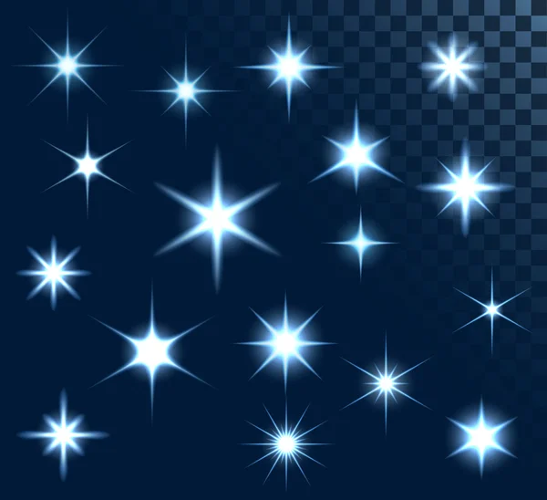 Набір зірок — стоковий вектор