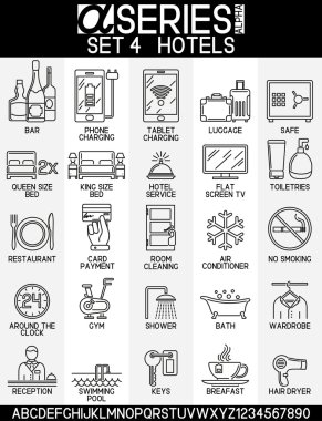 Set simgeleri oteller