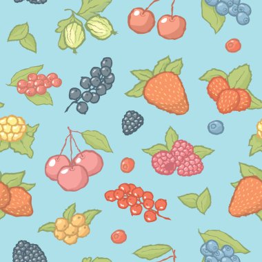 dikişsiz çilek deseni