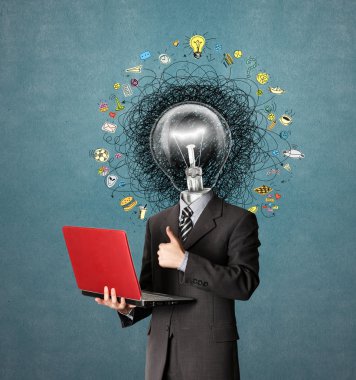 Lamba kafa işadamı ve sembolleri