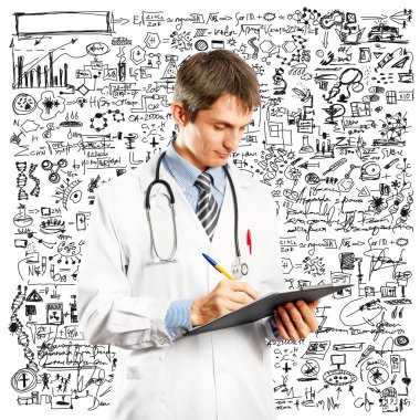 Doktor adam yazmak yönetim kurulu ile
