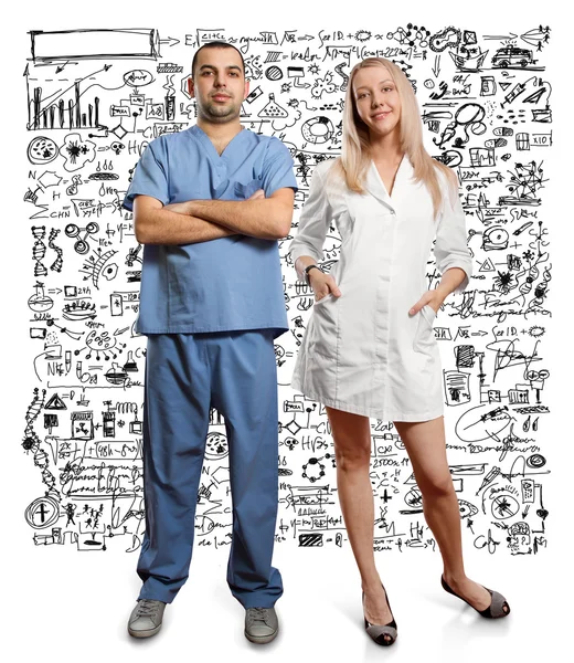 Young doctor man with stethoscope — Stock Photo, Image