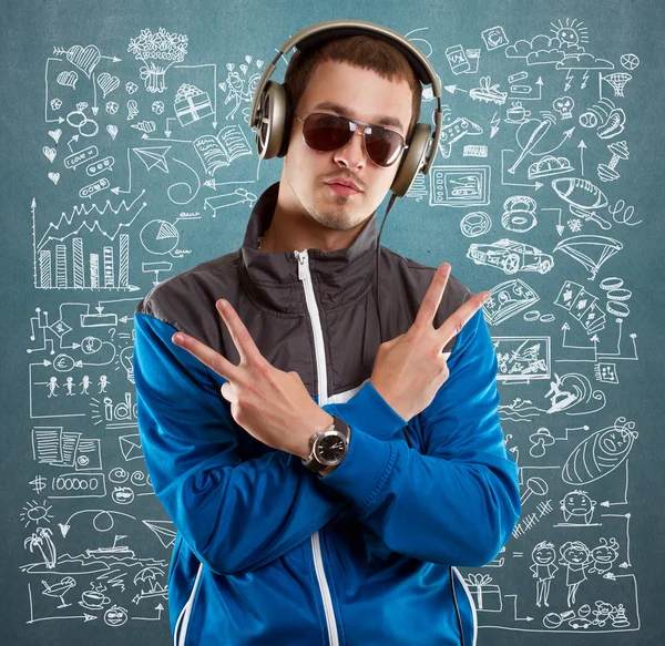 Young man life concept — Stock Photo, Image