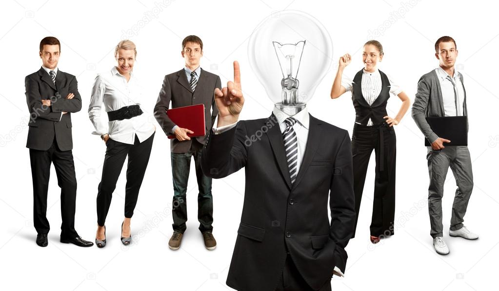 Business Team Idea concept