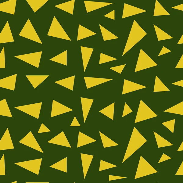 Bezešvé pozadí s trojúhelníky — Stockový vektor