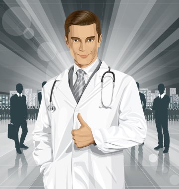 Doktor el başparmak yukarı