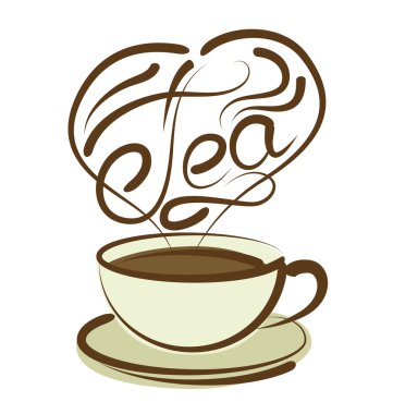 Sıcak çay fincanı