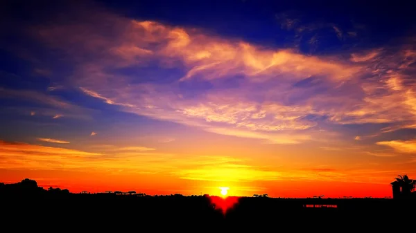 Erstaunlicher Sonnenaufgang Moses Sinai Berg Usa — Stockfoto