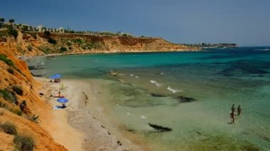 İspanya 'da yaz, Akdeniz ve Plajlar Campoamor ve Cabo Roig, Orihuela Costa, Alicante güney