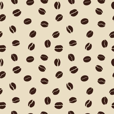 kahve çekirdekleri desen