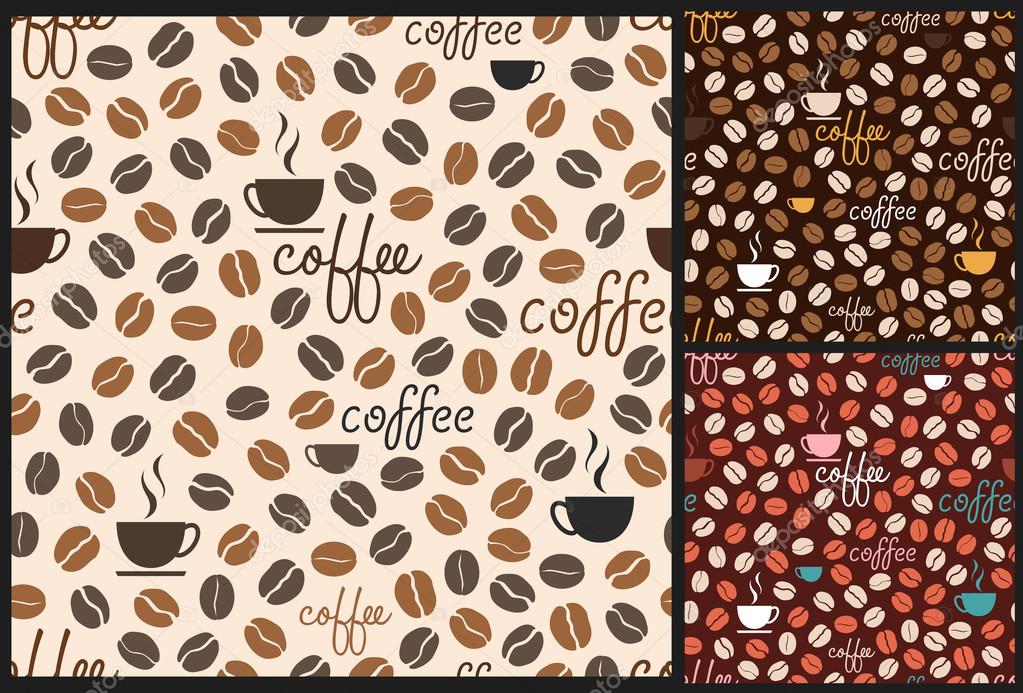 コーヒー パターン背景 ストックベクター C Extracoin コーヒー パターン背景 ストックベクター C Extracoin