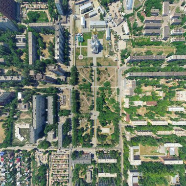 Hava şehri görünümü