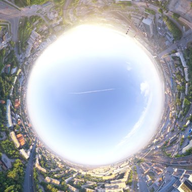 Hava city view - küçük gezegen modu