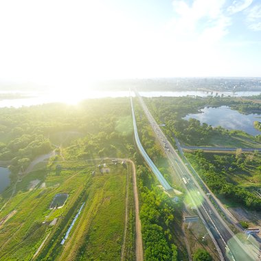 Hava şehri görünümü