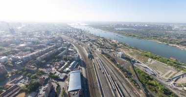 Hava şehri görünümü 