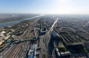 Hava şehri görünümü 