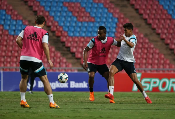 Bangkok, Thajsko - může 29:John Obi Mikel Chelsea d-akce — Stock fotografie