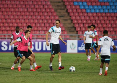 Bangkok, Tayland - 29:Nemanja Matic Chelsea eylem du içinde olabilir