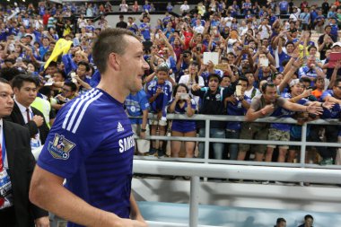 Bangkok - Mayıs 30:John Terry Chelsea Singha C sırasında eylem