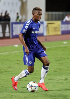 Bangkok - Mayıs 30:Charlie Chelsea Musonda günah sırasında eylem