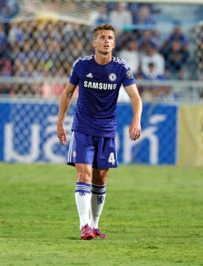 Bangkok - Mayıs 30:Jordan Chelsea Houghtan günah sırasında eylem