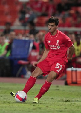 Bangkok, Tayland - Temmuz 14:Joao Carlos Teixeira Liverpool içinde