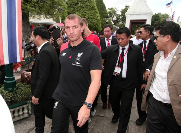 :Brendan Rodgers Manager of Liverpool — 图库照片